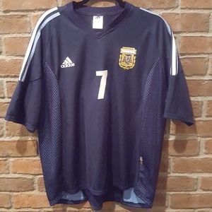 World Cup 2002 Adidas Argentina Soccer Jersey